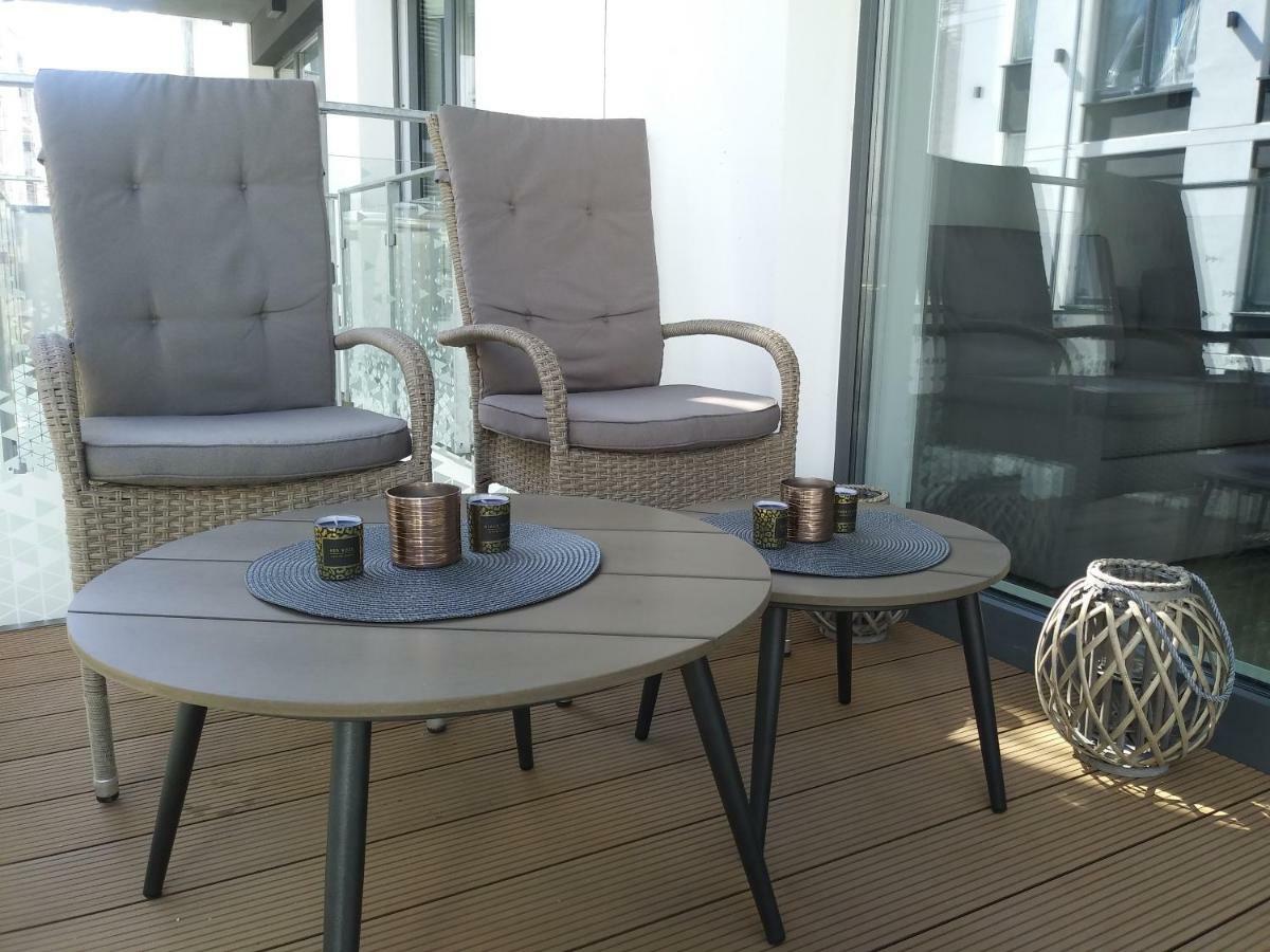 Apartament Z Wellness Nadmorskie Tarasy 코워브제크 외부 사진