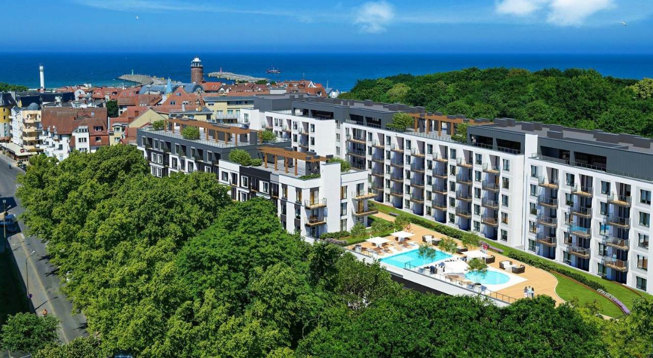 Apartament Z Wellness Nadmorskie Tarasy 코워브제크 외부 사진